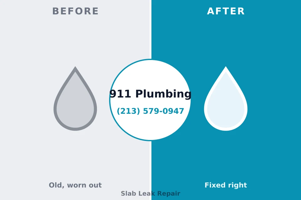Before and after: plumbing company Daleville, IN